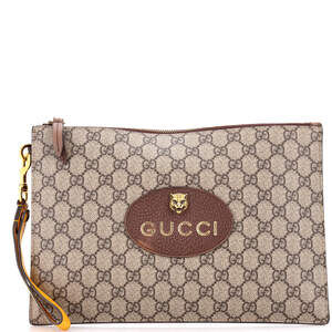 Gucci Neo Vintage Wristlet Pouch Gg #199121G87B